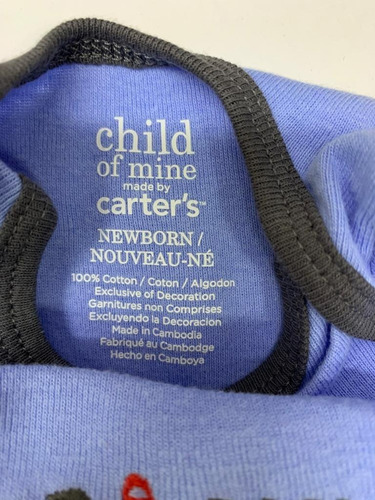 Bodys Child Of Mine De Carters Manga Corta Rn Pack De 3