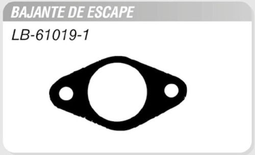 Empacadura Bajante Escape Chevrolet Cavalier 2.2