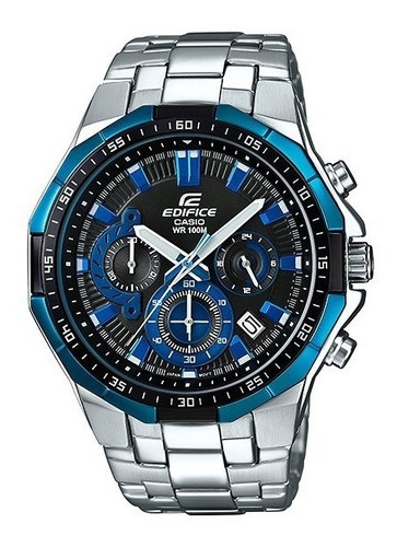 Reloj Casio Edifice Cronógrafo Efr-554d-1a2v - 100% Original