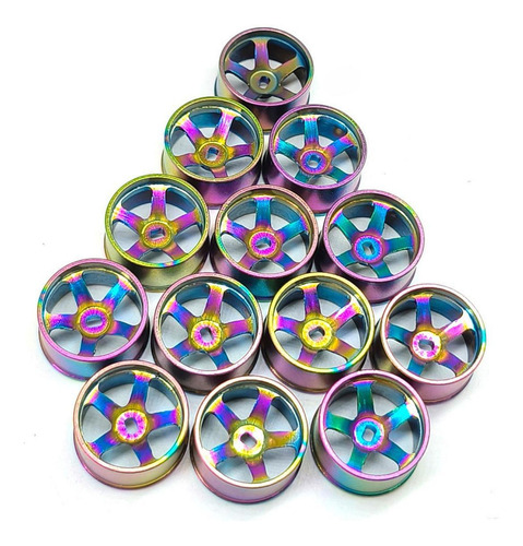 4 Piezas 1/28 Rc Rueda De Neumático Actualización