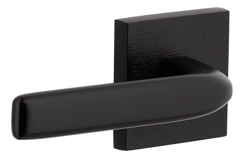 Roseta Cuadrada Viaggio, Negra Satinada, Con Forma De Roseta