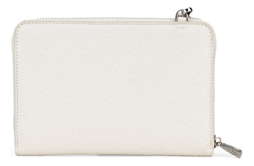 Cartera Cierre Sencillo Cloe Yeugami Máximo Color Beige