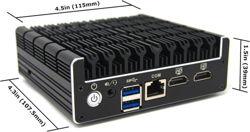 Protectli Vault 4 Puertos, Micro Pc Con Cortafuegos: Intel Q
