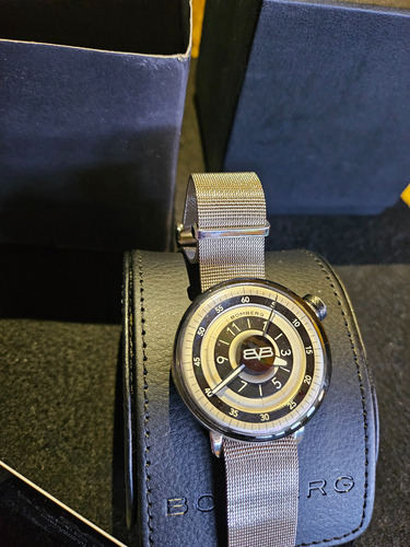 Reloj Bomberg Bb-01 Plateado