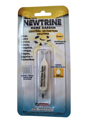 Mata Insetos Inseticida Monodose 6ml Dilui 1 Litro