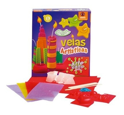 Set Velas Artisticas Juego De Arte Crear Artesano Habano Edu