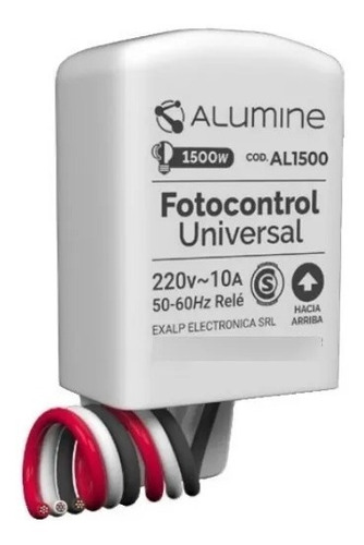 Fotocelula Universal 1500w C/ Sensor Externo Al1500 3 Cables