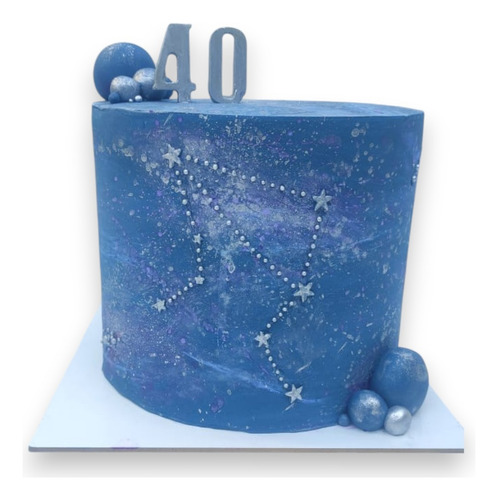 Torta De Libra Y Mas Universo Galaxia Constelación Signos