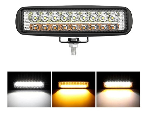 Barra Luces Foco Neblinero Led 20w Auto Moto Caminoneta