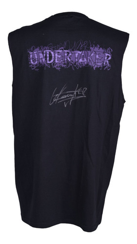 Undertaker Playera Original Autografiada Con Certificado 