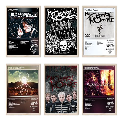 Etulle My Chemical Romance - Poster De Banda De Rock, Poster