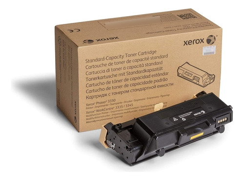 Toner Xerox 106r03773 Color Negro Rendimiento 3,000 Paginas