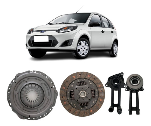 Kit Embreagem Ford Fiesta Sedã 1.0 8v Endura/zetec Ano 2010