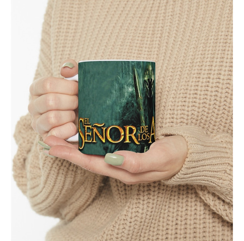 Rnm0427 Taza Tazon El Señor De Los Anillos Lord Of The Rings