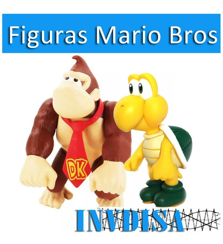 Koopa Y Dk - Figura Coleccionable - N U E V O (Usado)