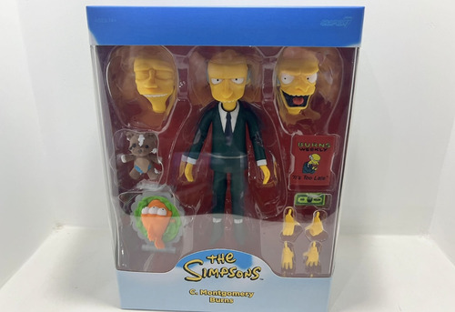 Figura Super7 Ultimates The Simpsons C Montgomery Burns