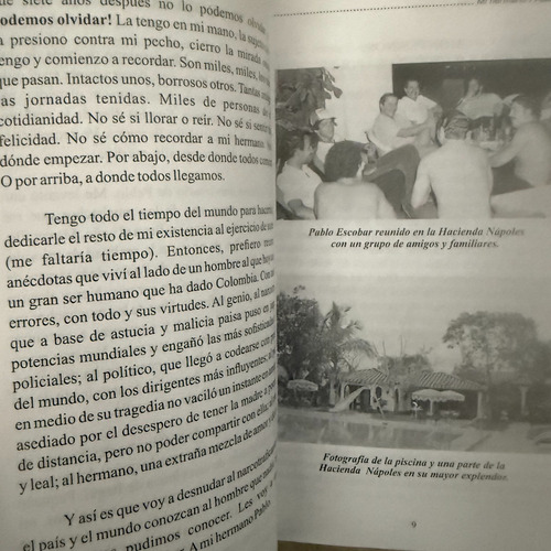 Pablo Escobar, Mi Hermano Roberto Escobar Gaviria Ilustrado (Usado)