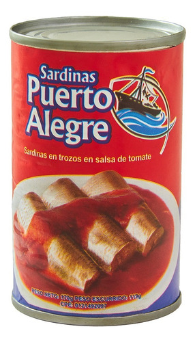 Sardinas Puerto Alegre En Salsa De Tomate - Pack De 24 Latas