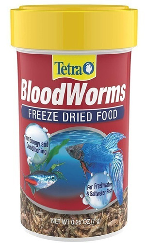Dulces Secos  Tetra Blood Worms