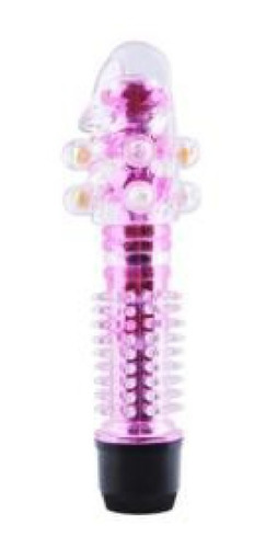 Imagen 1 de 3 de Dildo Consolador Vibrador Texturizado Tenelo.uy