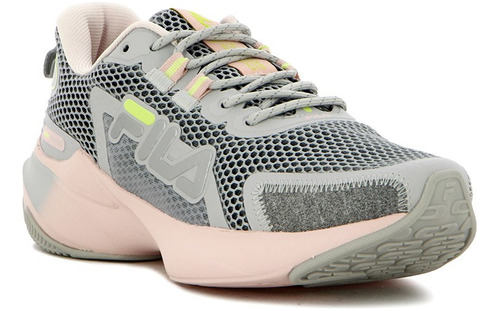 Champion De Mujer Fila Heating Silver/crystal Pink/soft Lime