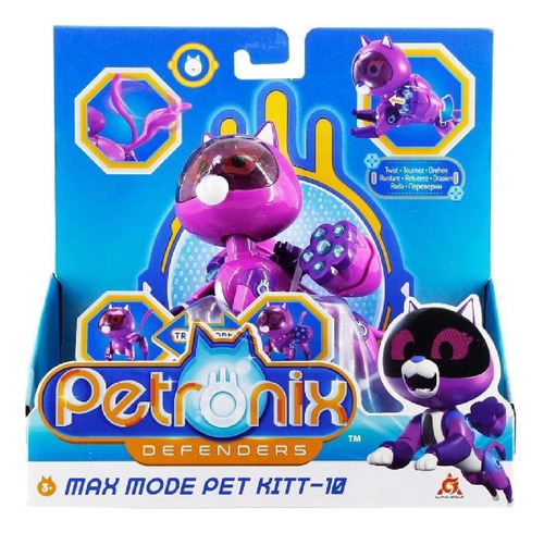 Figura Petronix Defenders Max Mode Pet Kitt-10 Fun F01141