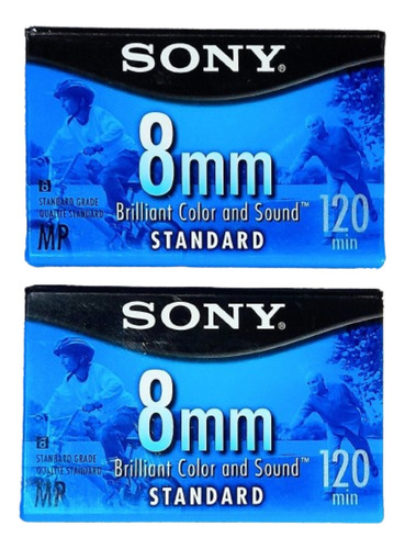 Casette Sony Filmadora 8mm  Para Camara Video  Nts-c 120 Min