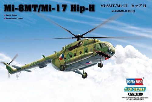 Hobby Boss Mi-8mt Mi-17 Hip-h Avion Modelo Building Kit