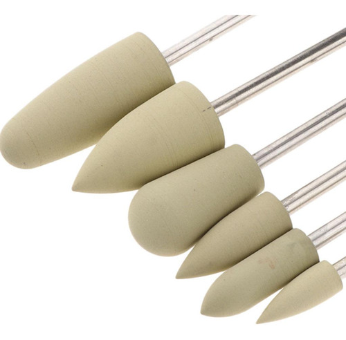 6 Pedazos Broca De Taladro De Uñas Cabeza De Clavos 04