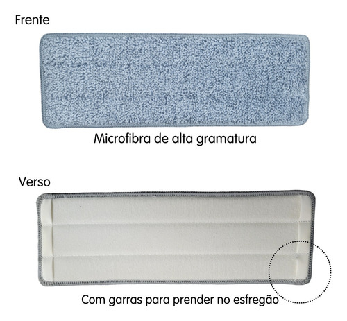Refil Flat Mop Squeeze Flytex