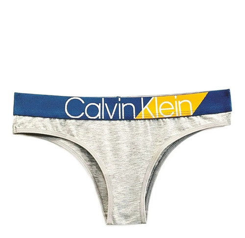 Conjunto Calcinha E Sutiã Top Alças Cruzada Calvin Klein Elm