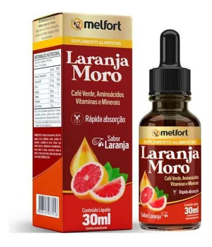 Laranja Moro 30ml Melfort