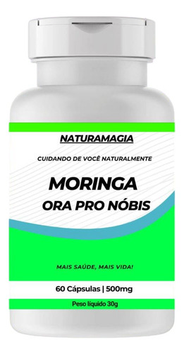 Mu-rin-gaá + Ora Pro Nóbis 60 Cápsulas De 500mg Sem Sabor
