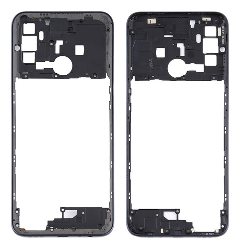 Marco Medio Con Lente Y Botones Generico Compatible Oppo A53 Cph2127