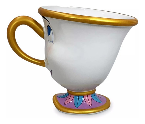 Set De 2 Tazas Sra. Potts Y Chip Disney Store Blanco Sra. Potts Y Chip