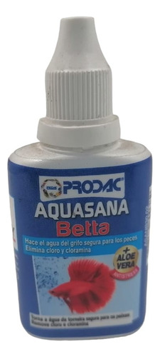 Prodac Acondicionador Aquasana Betta 30ml Acuario Peces