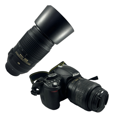  Nikon D3100 Nikond3100 Dslr + Lente 18-55 + Lente 55-300