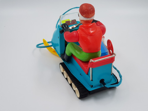 Moto Nieve Snow Mobile Rc Bandai 1960 Si Funciona Abierto (Usado)