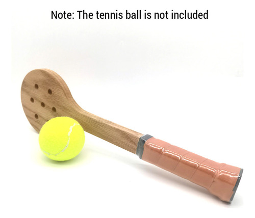 Cuchara De Tenis De Madera Sweet Spot Trainer, Ayuda A Entre