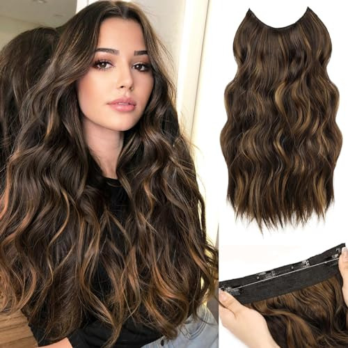 Morica Extensiones Invisibles De Pelo De Alambre - 20 L8419