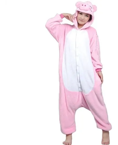 Kigurumi Puerquito Cerdito Cosplay Pijama Mameluco Disfraz