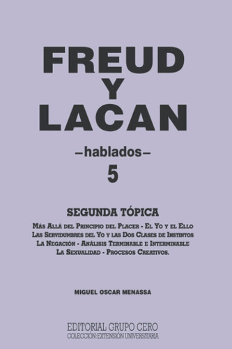 Libro Freud Y Lacan: Segunda Topica 5 Hablados...(ed Españo