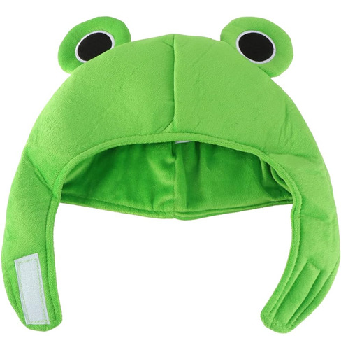 Amosfun Cute Plush Frog Hat Scarf Cap Orejas Winter Ski Hat 