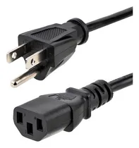 Comprar Cable Poder Corriente Fuente Cpu Computadora Tv Monitor 1.2m