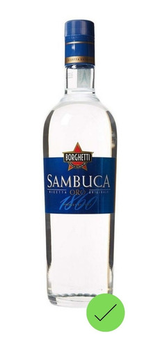 Licor Sambuca Oro Borghetti 700ml