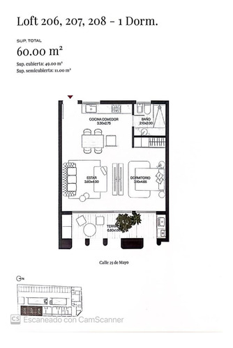 Departamento En Venta En Centro