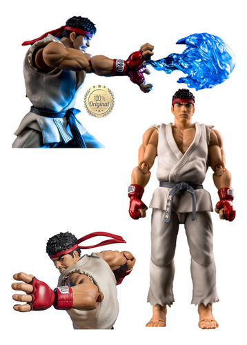 Action Figure Ryu Street Fighter Shf Bandai Boneco Figuarts