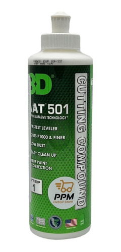 Imagen 1 de 1 de 3d Aat 501 Pulimento Profesional Automotriz Alto Corte 8oz