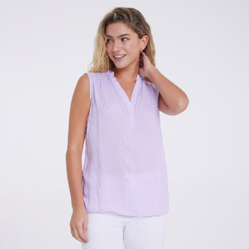 Blusa Mujer Ostu M/s Morado Viscosa 40120743-469