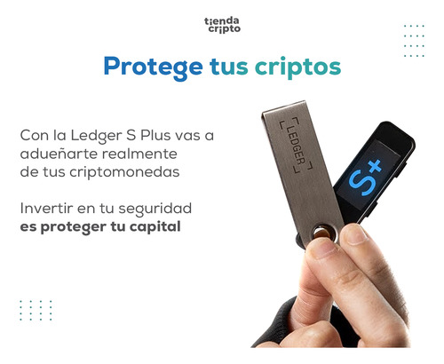 Ledger Nano S Plus - Hardware Wallet -distribuidor Oficial